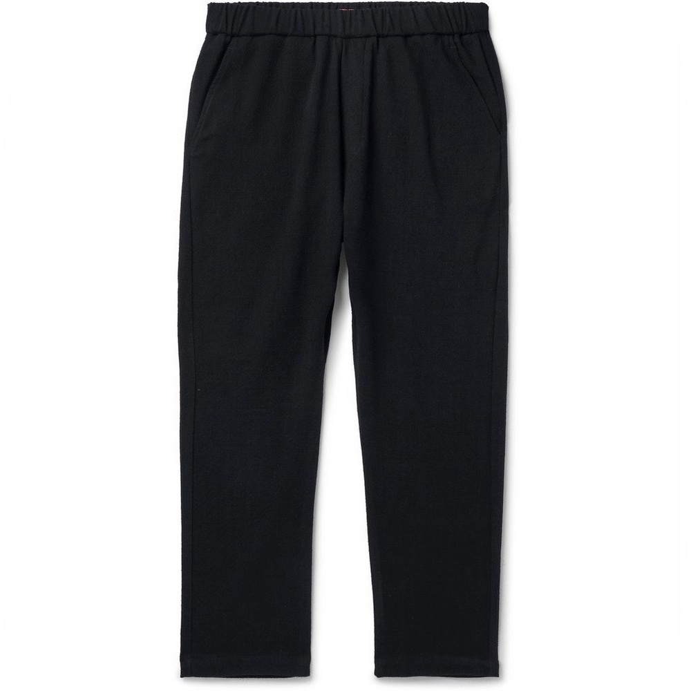 Barena Venezia Wool Fleece Jogger Pants 50 /34 Black